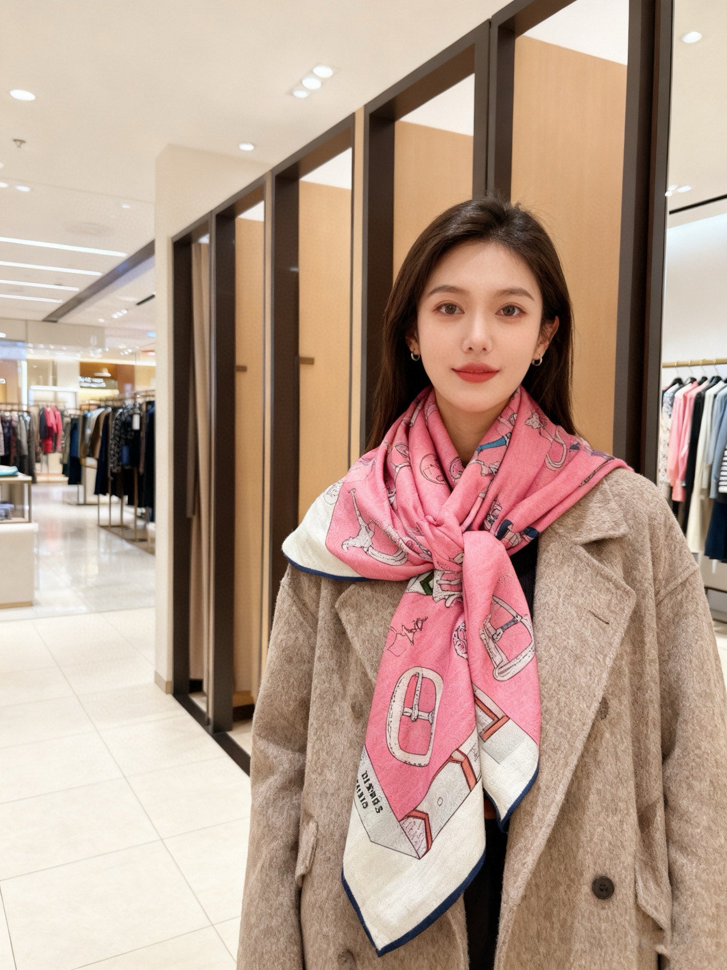 US / 에르메스 캐시미어 스카프