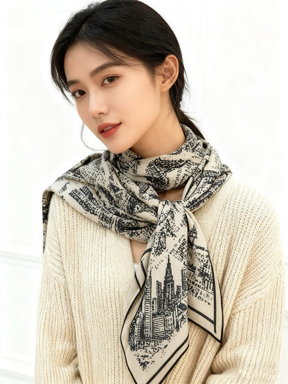 US / 디올 벨벳 스카프
