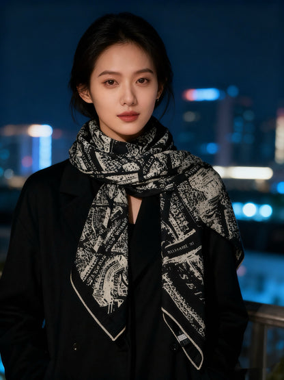 US / 디올 벨벳 스카프