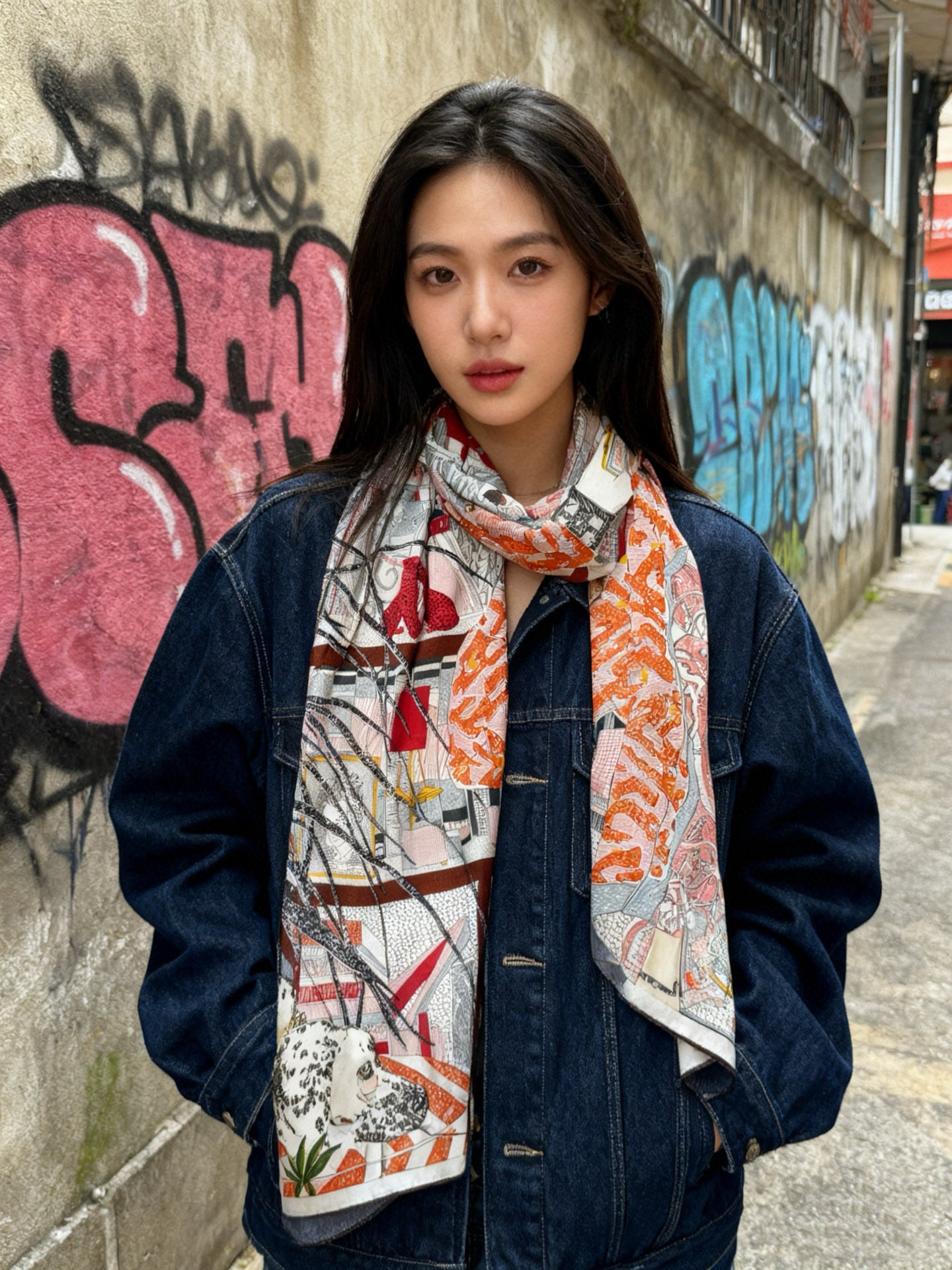 US / 에르메스 스카프