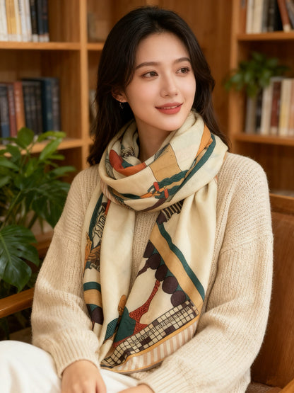 US / 에르메스 양면 실크