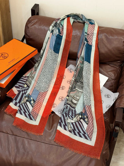 US / 에르메스 캐시미어 스카프