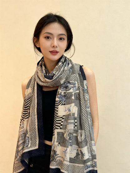 US / 에르메스 캐시미어 스카프