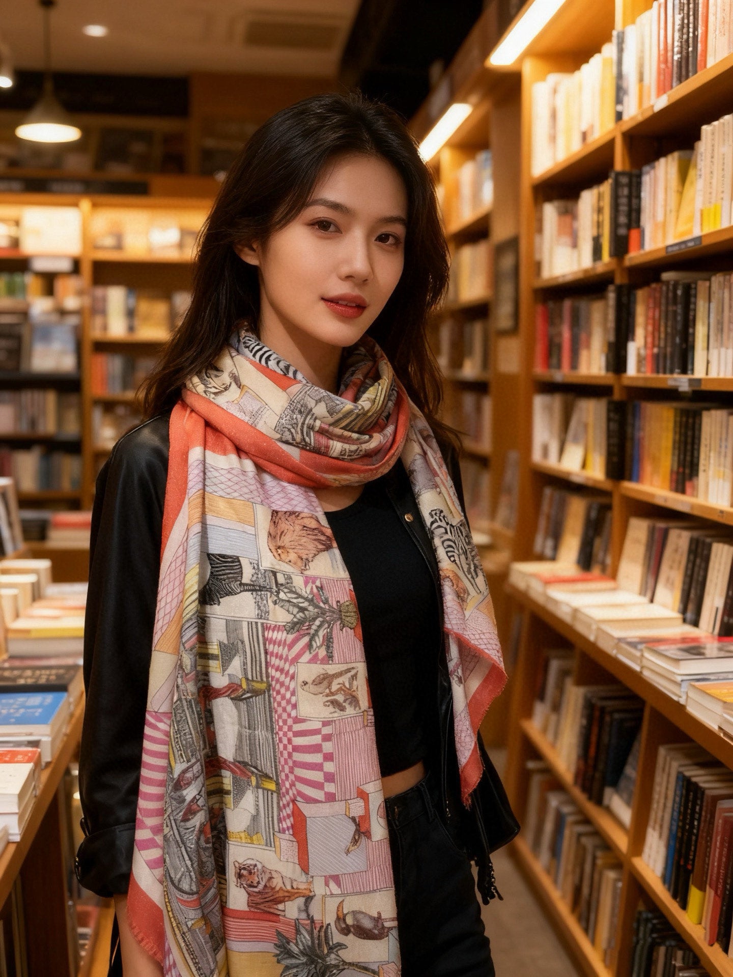 US / 에르메스 캐시미어 스카프