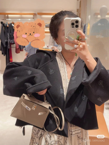 US / 에르메스 후드 망토