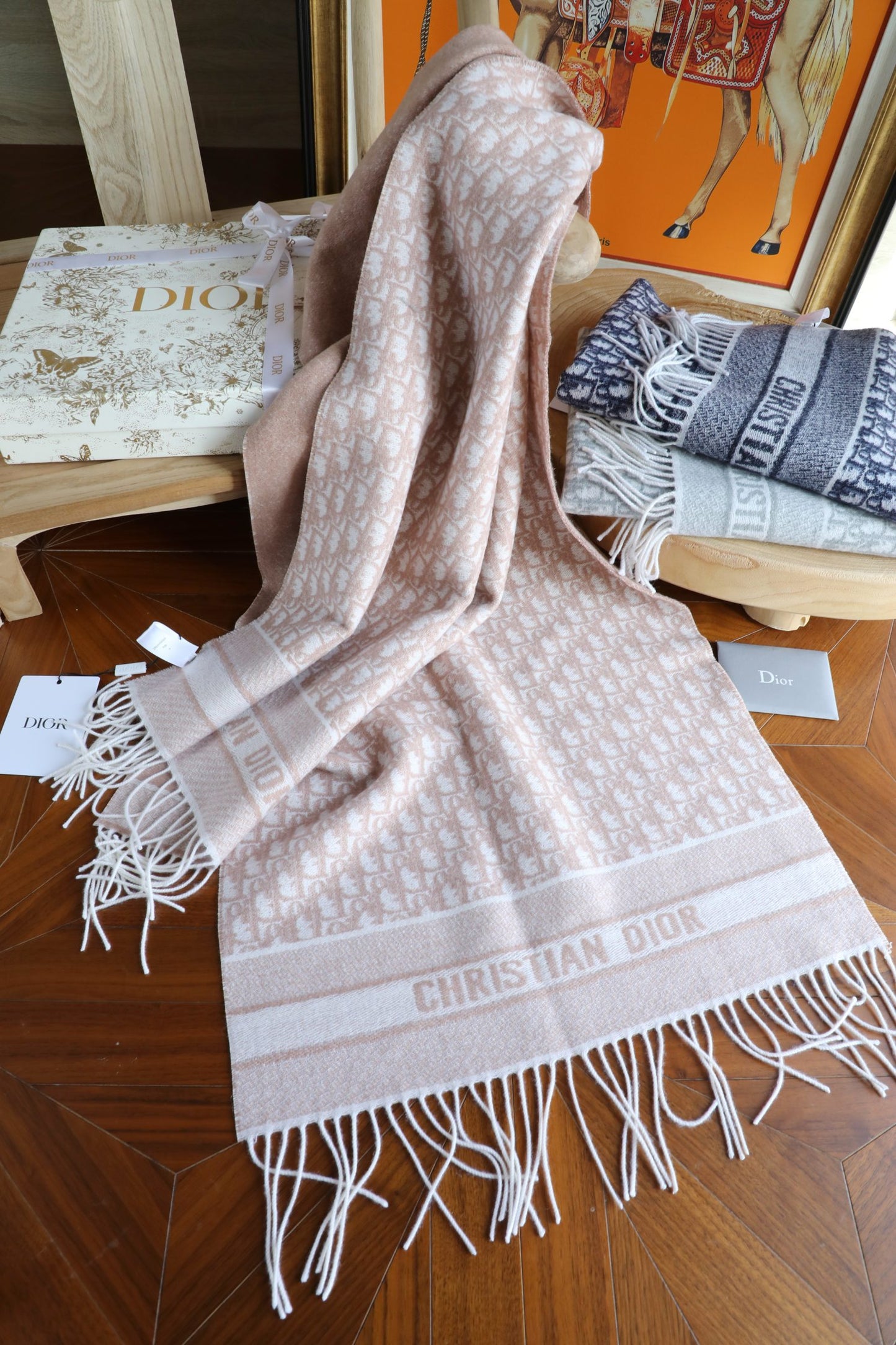 US / 디올 캐시미어 스카프