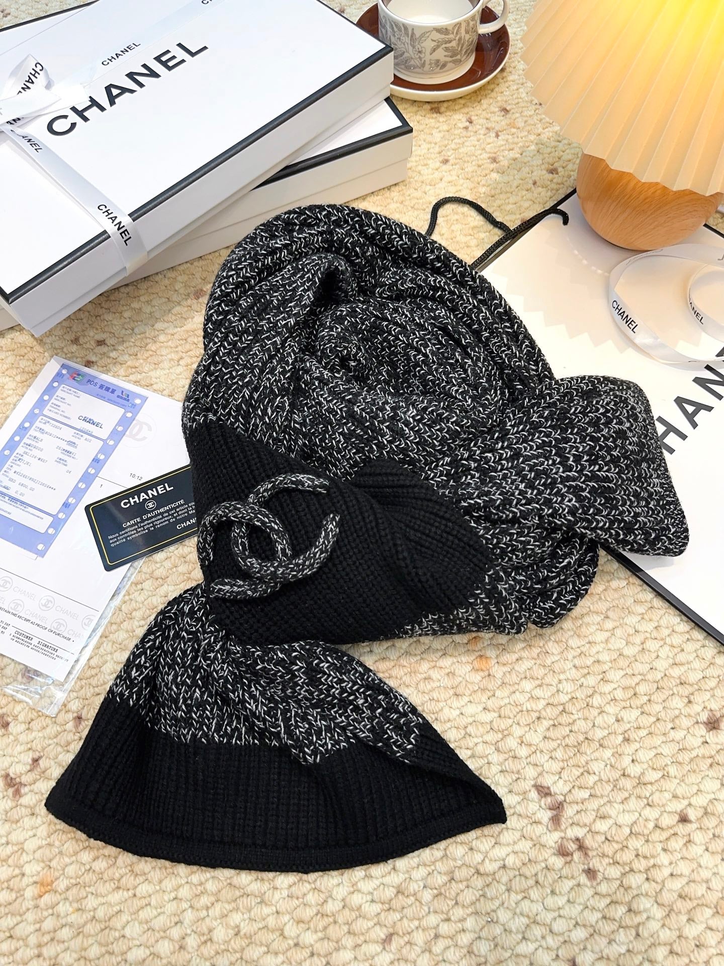 US / 루이비통 후드 스카프