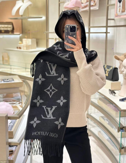 US / 루이비통 후드 스카프