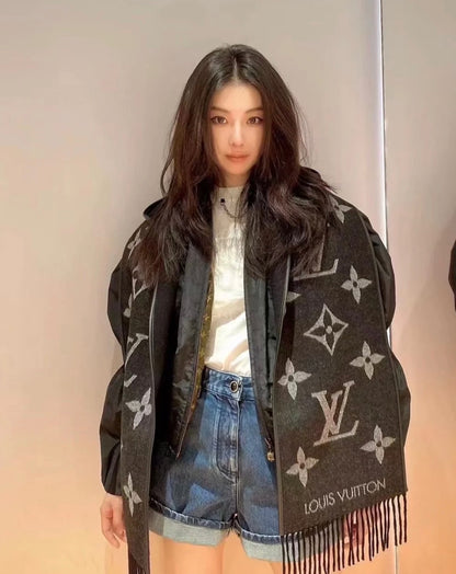US / 루이비통 후드 스카프