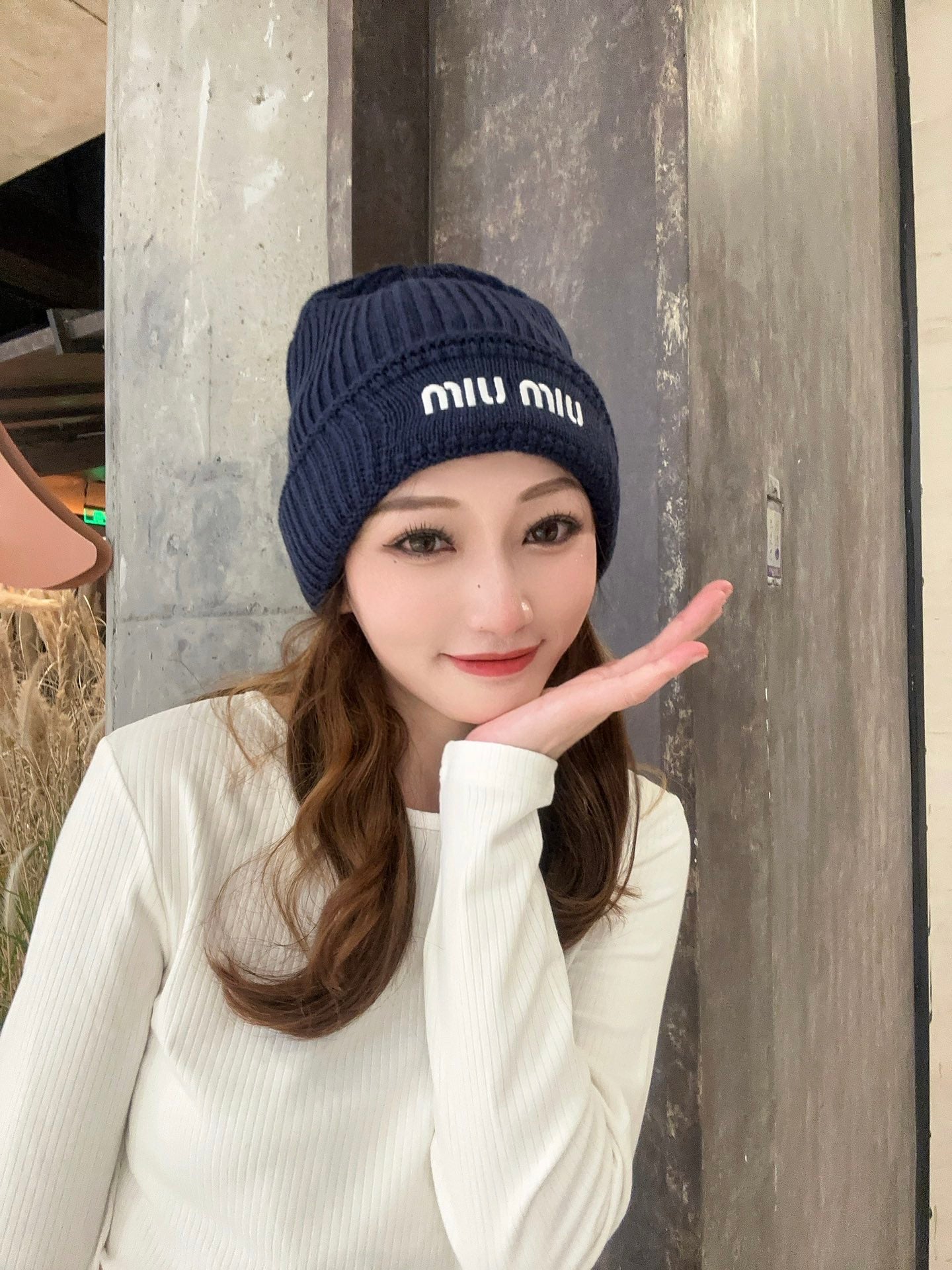 US / 미우미우 모자