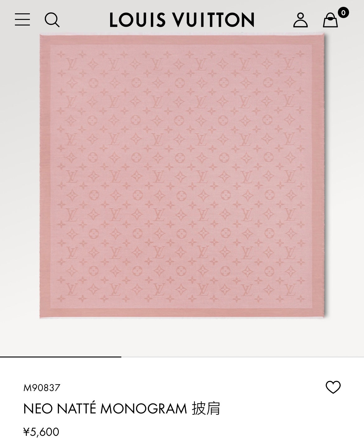 미국 / 루이비통 스카프