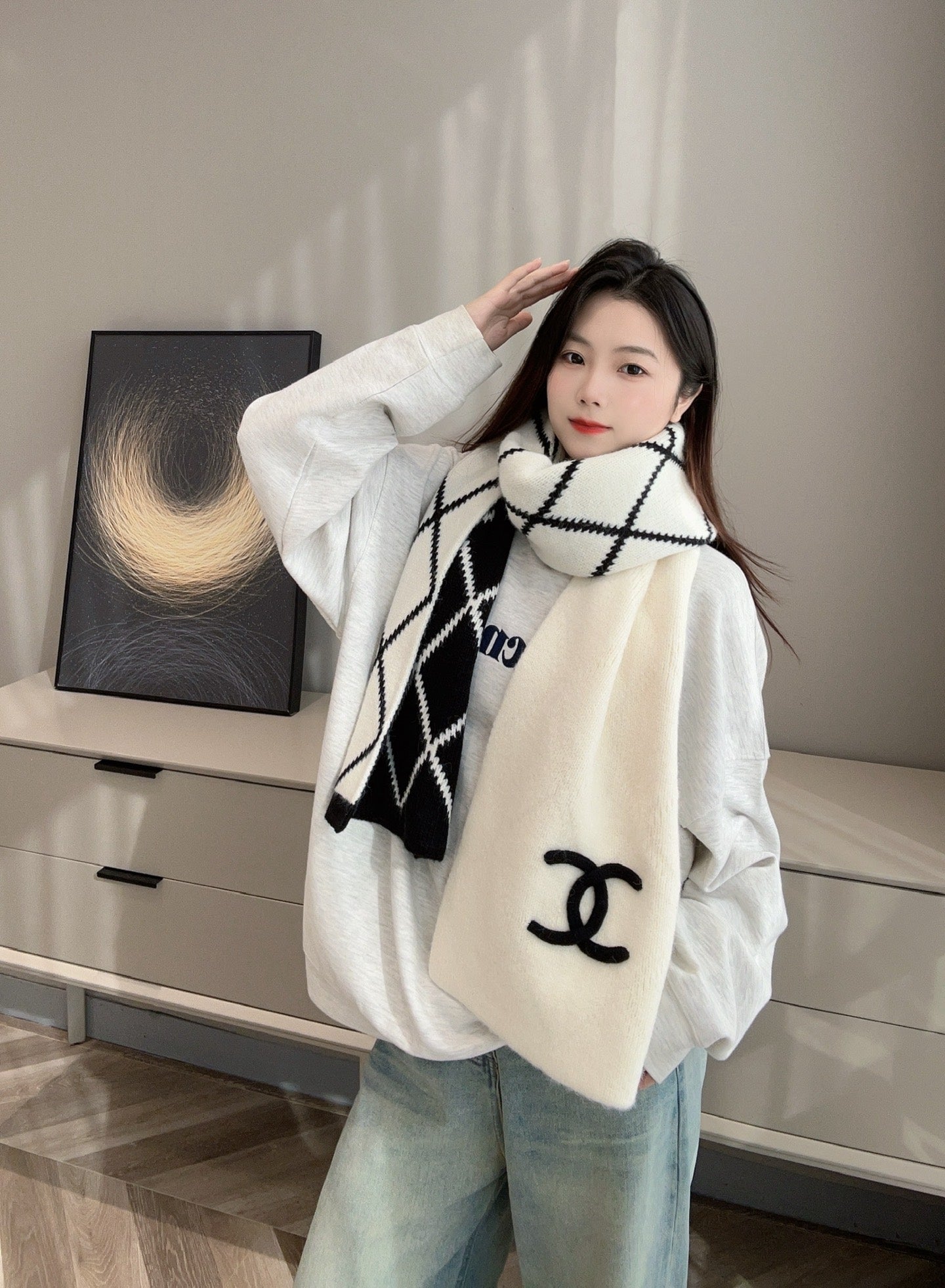 US / 샤넬 스카프