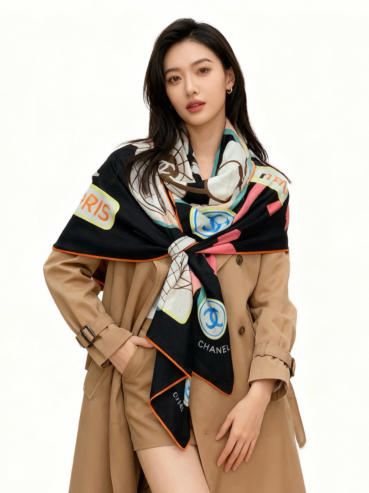 US / 샤넬 벨벳 숄