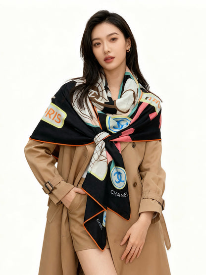 US / 샤넬 벨벳 숄