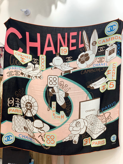 US / 샤넬 벨벳 숄