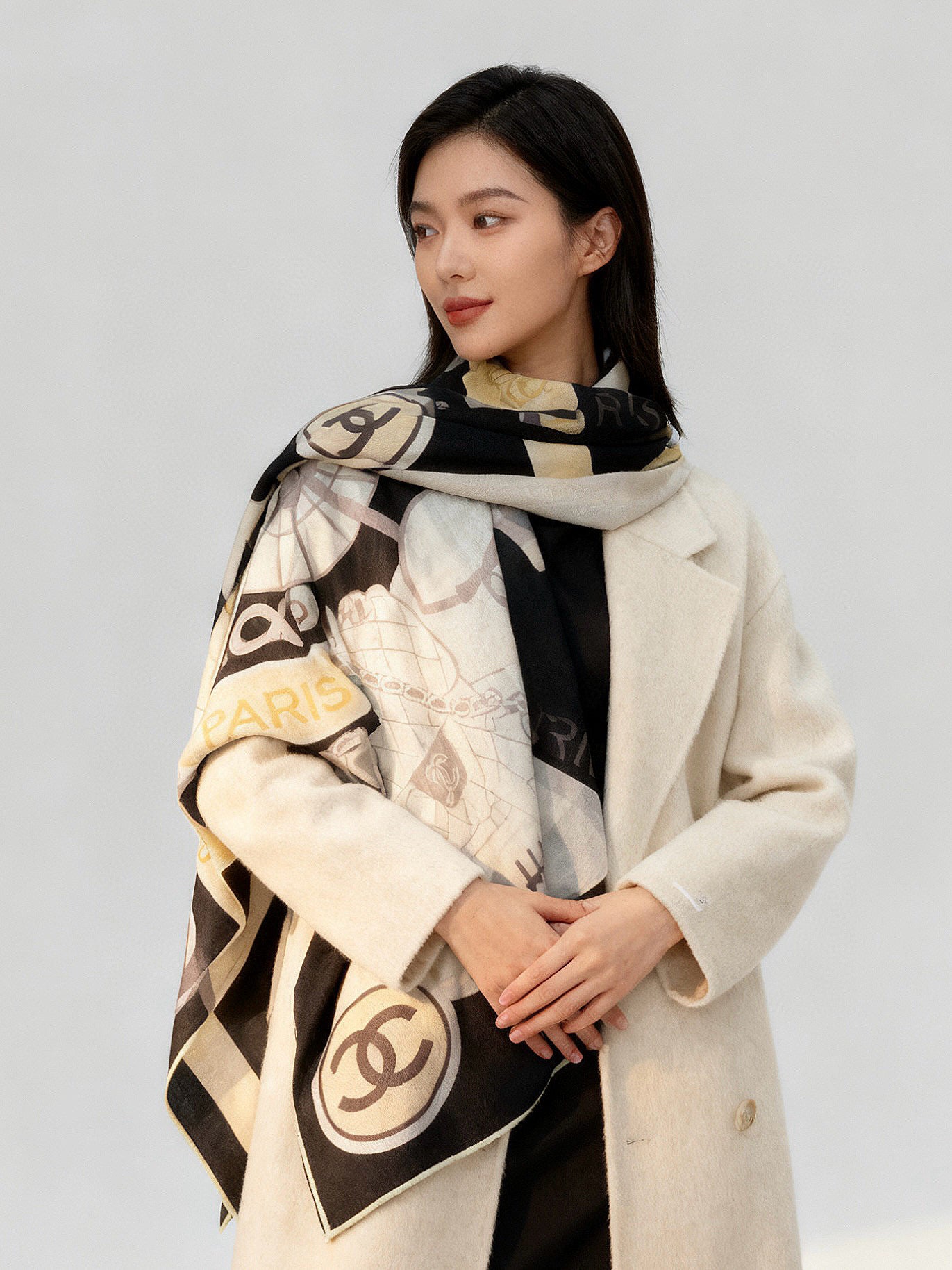 US / 샤넬 벨벳 숄