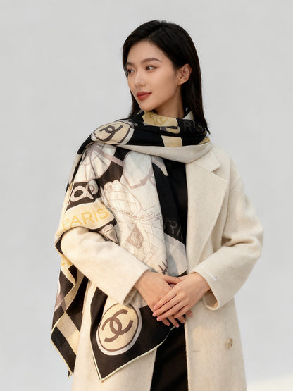 US / 샤넬 벨벳 숄