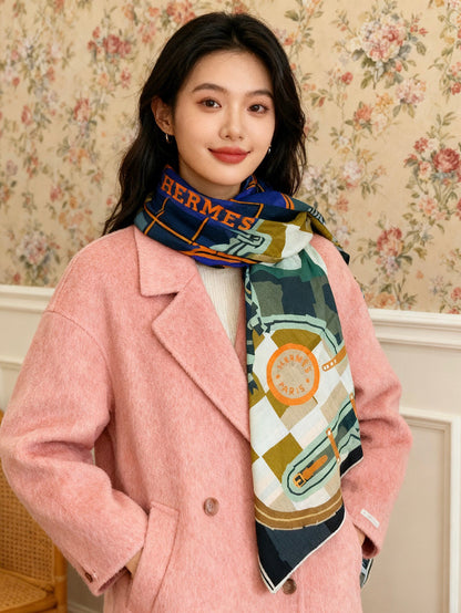 US / 에르메스 벨벳 스카프