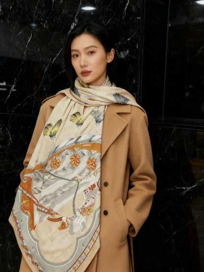 US / 에르메스 벨벳 스카프