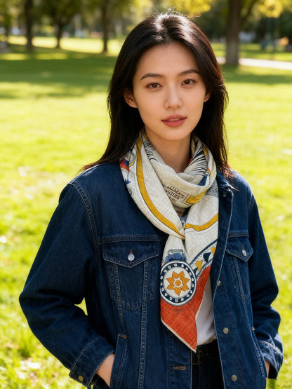 US / 에르메스 벨벳 스카프