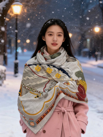 US / 에르메스 벨벳 스카프