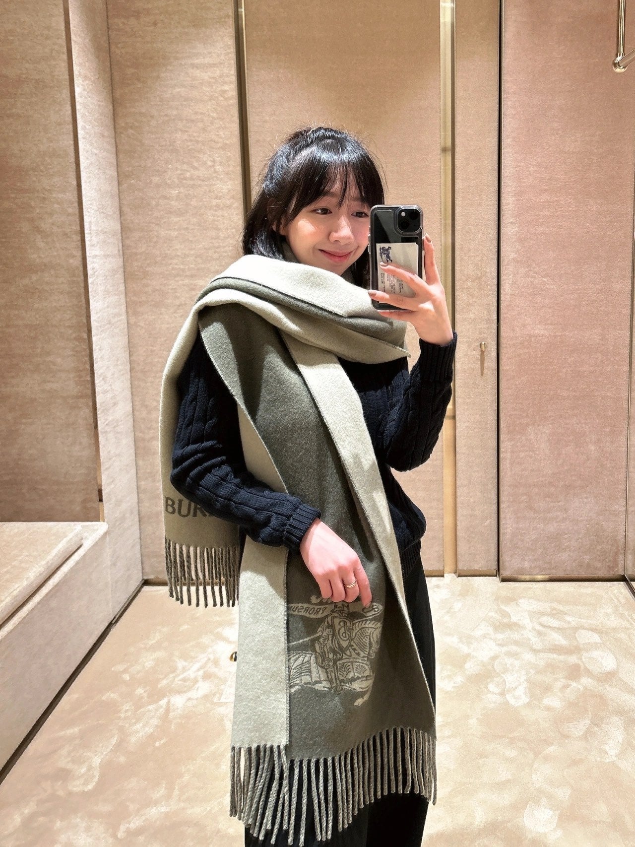 US / 버버리 스카프