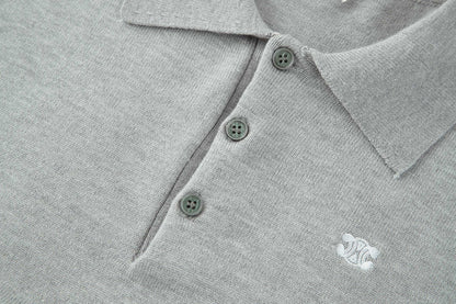 GTR / 셀린느 니트 폴로 셔츠