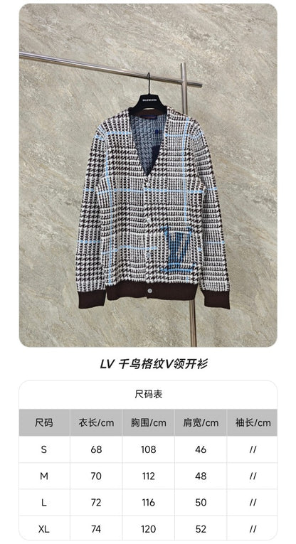 GTR / 루이비통 브이넥 카디건 스웨터