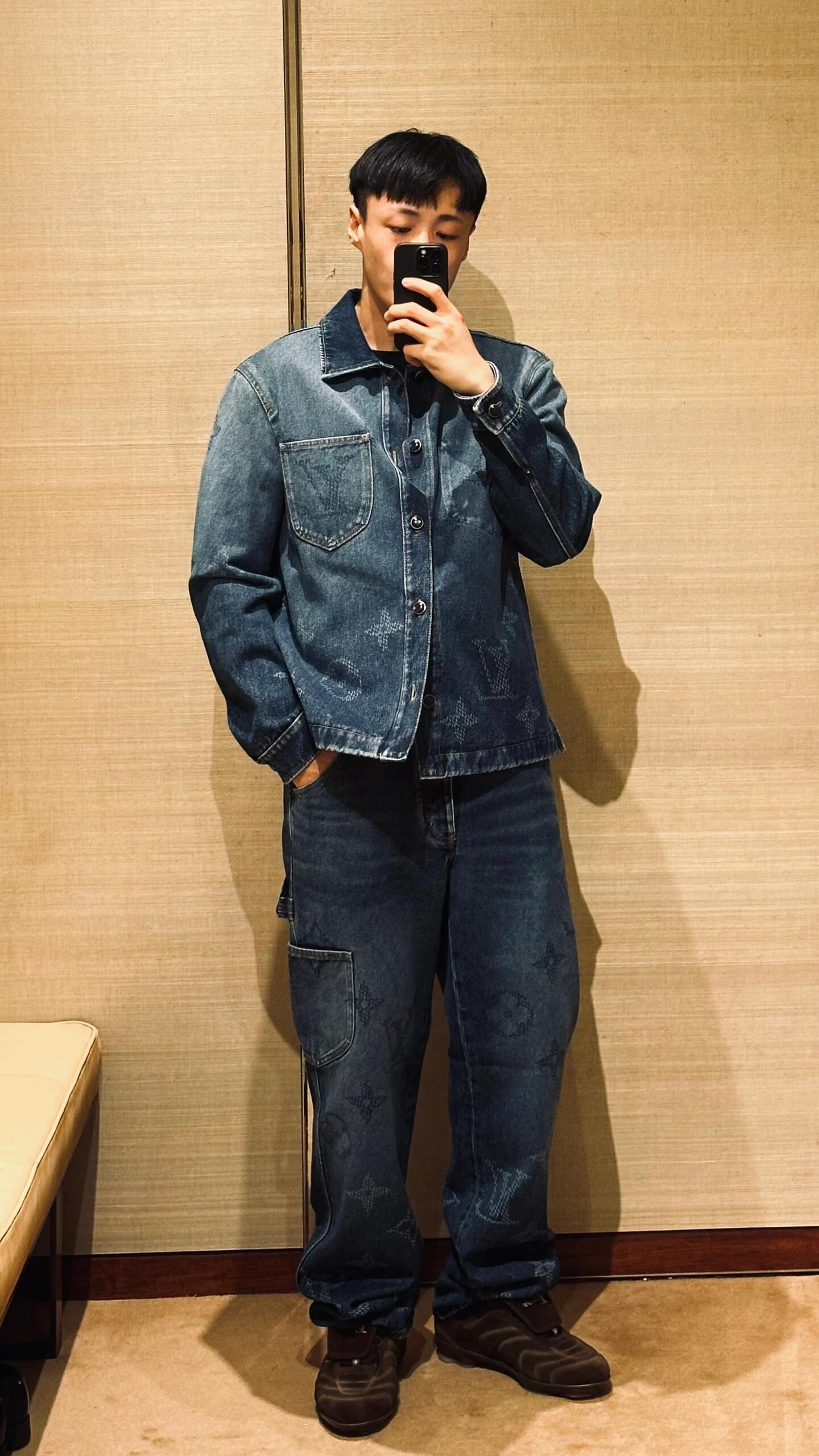 BVG / 루이비통 데님 팬츠