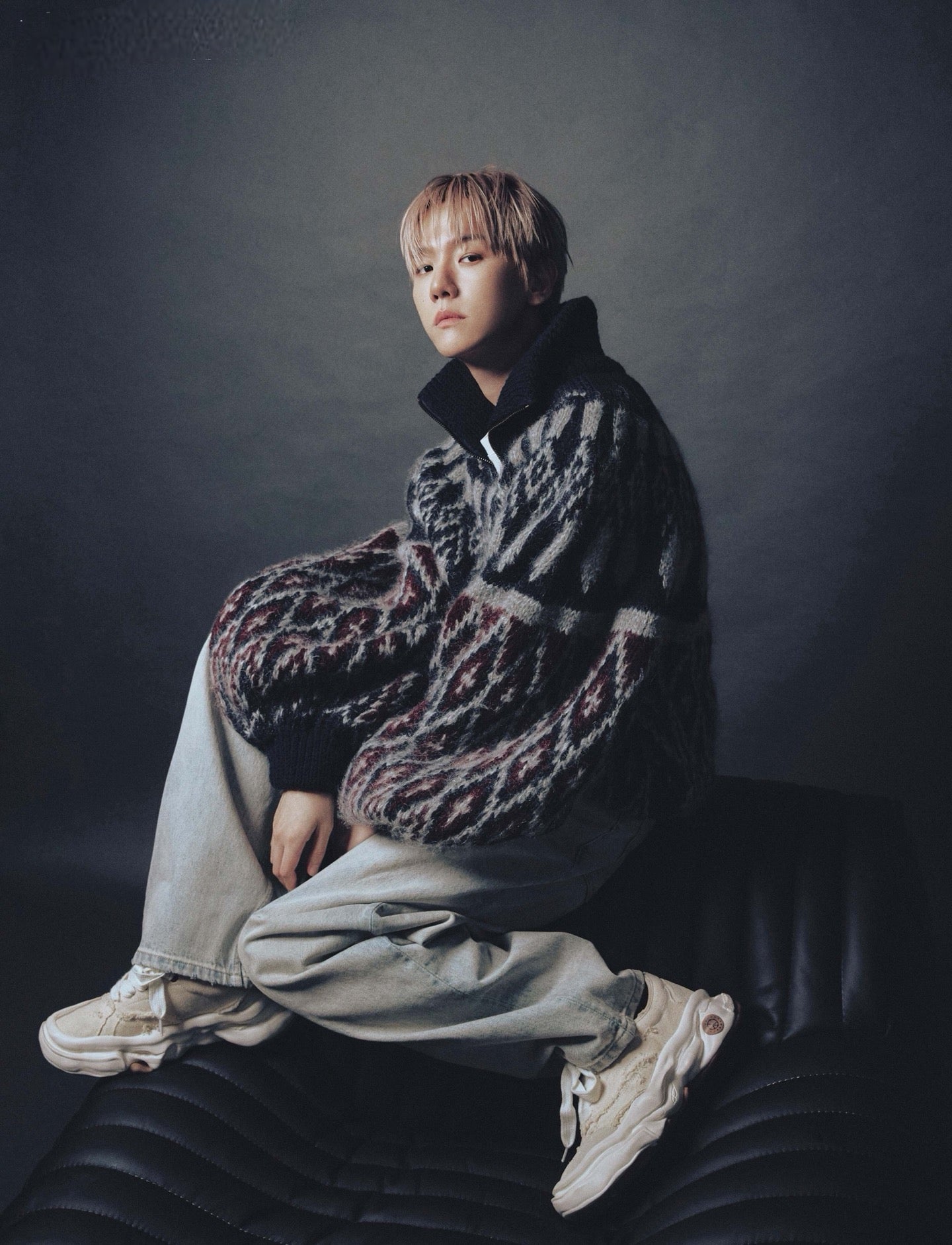BVG / 루이비통 니트 코트