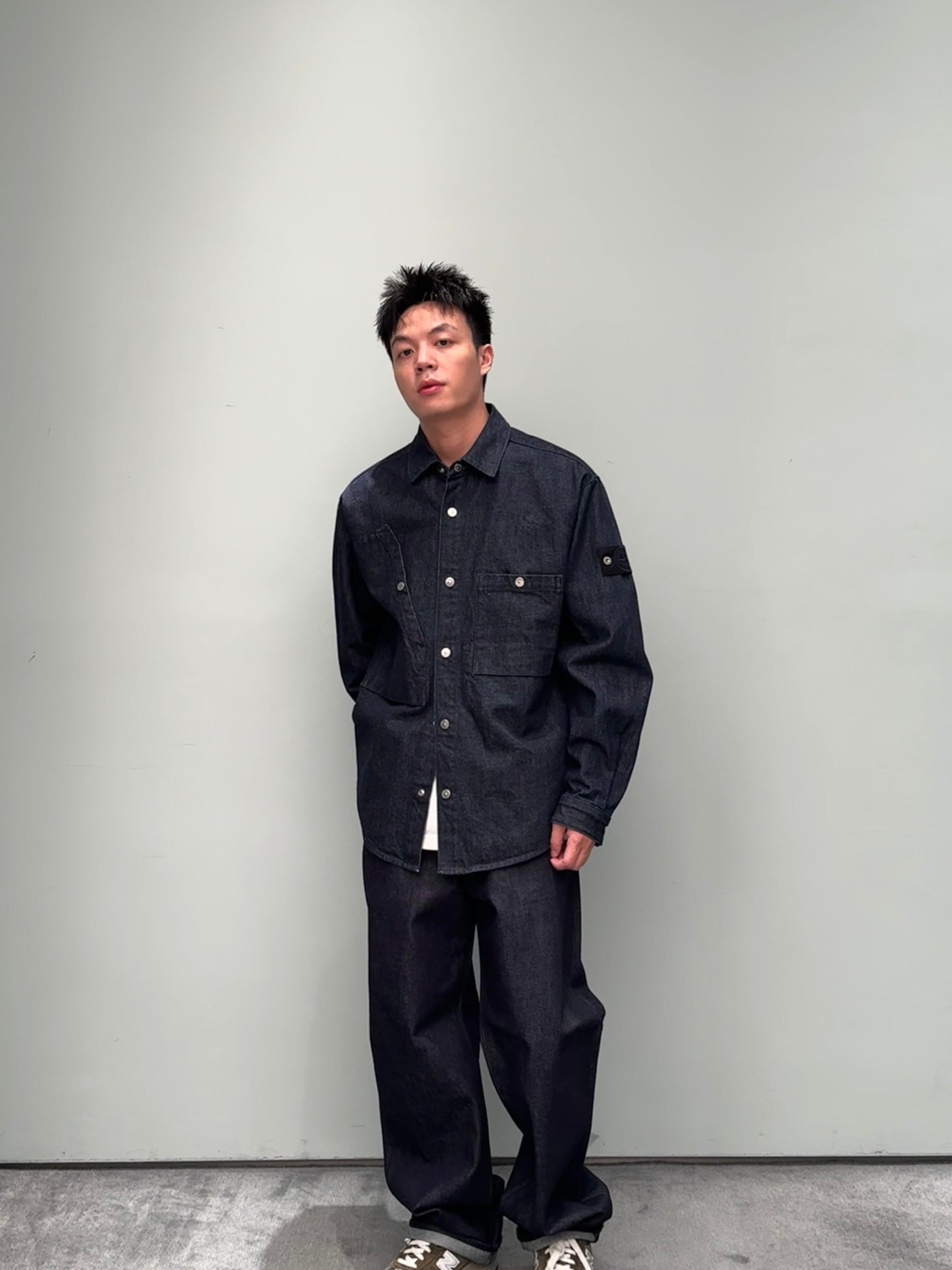 BVG / 스톤 데님 재킷