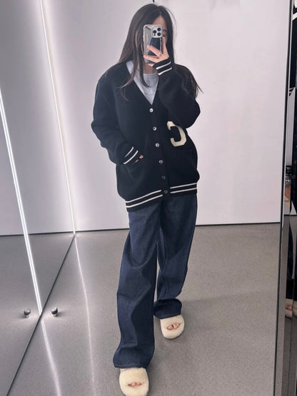 TJ셀러 / 셀린느 중장형 학원풍 카디건