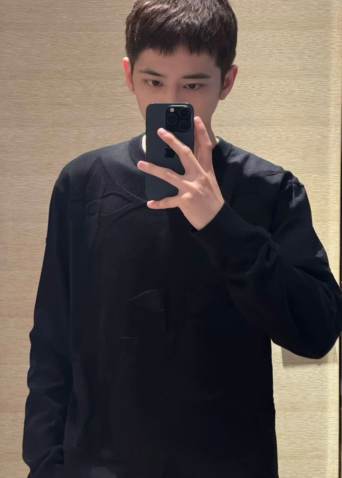 TJ셀러 / 루이비통 긴팔 라운드 셔츠