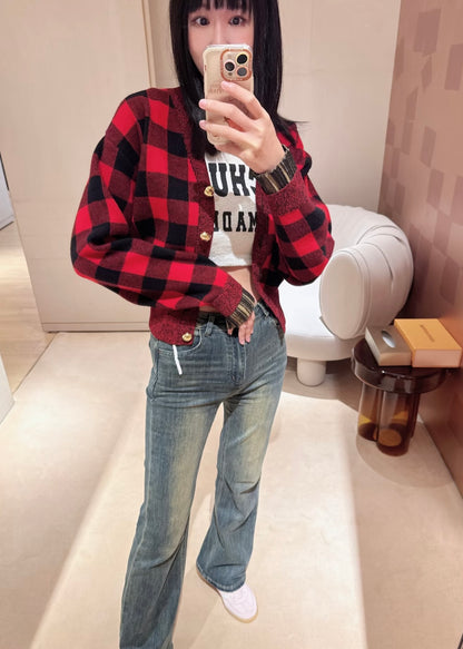 TJ셀러 / 루이비통 레드 체크 카디