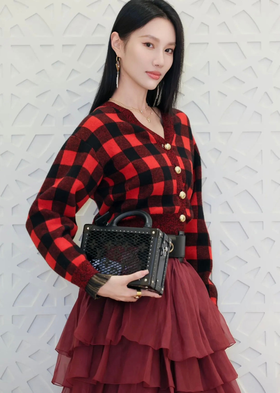 TJ셀러 / 루이비통 레드 체크 카디