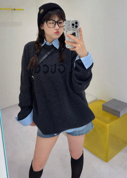 TJ셀러 / 구찌 알파벳 무늬 스웨터