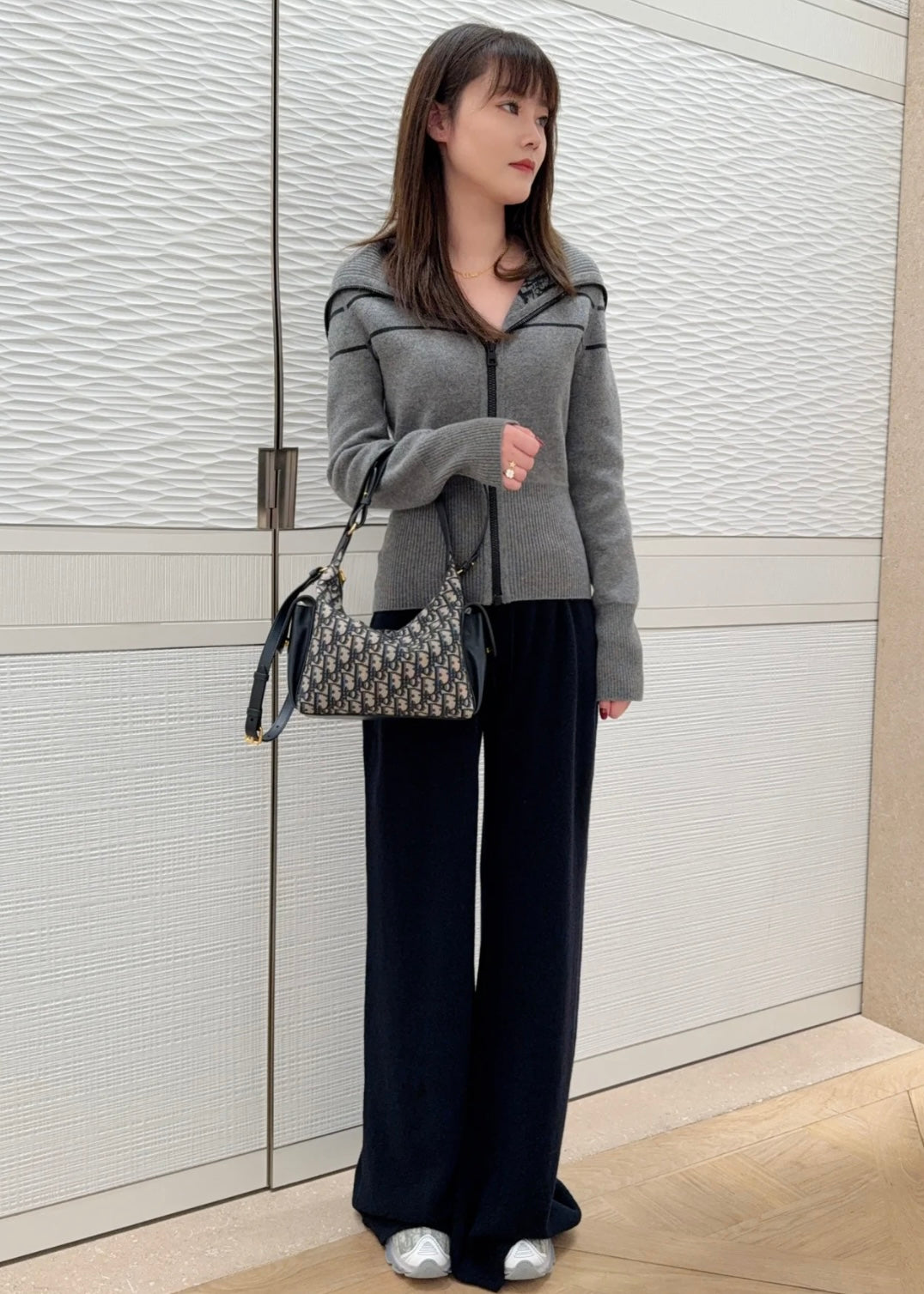 TJ셀러 / 디올 양면 캐시미어 카디건
