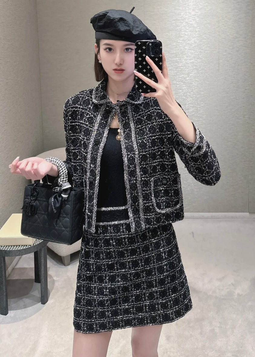 TJ셀러 / 디올 체크무늬 외투