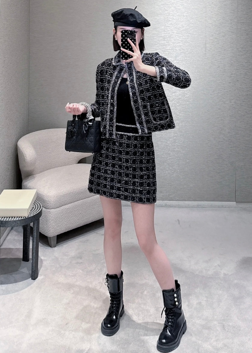 TJ셀러 / 디올 체크무늬 외투