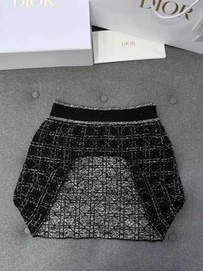 TJ Seller / 디올 체크 스커트