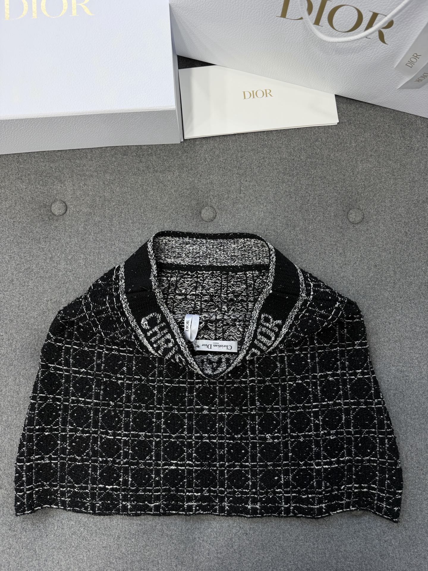 TJ Seller / 디올 체크 스커트