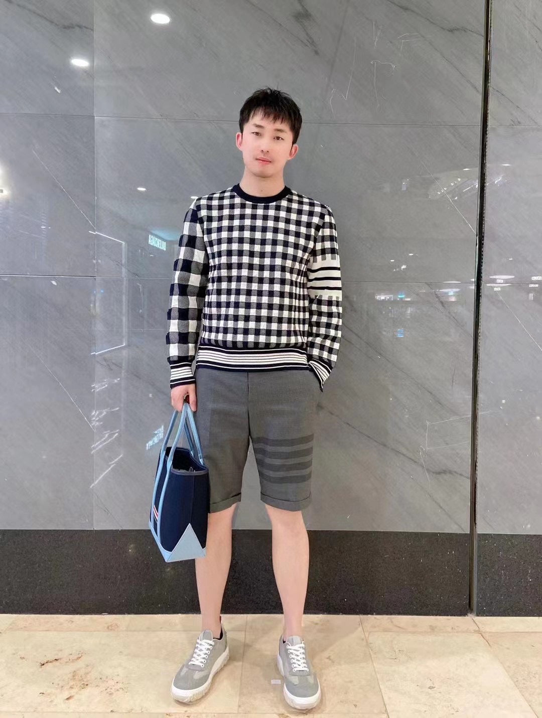 TJ셀러 / 톰브라운 라운드넥 스웨터
