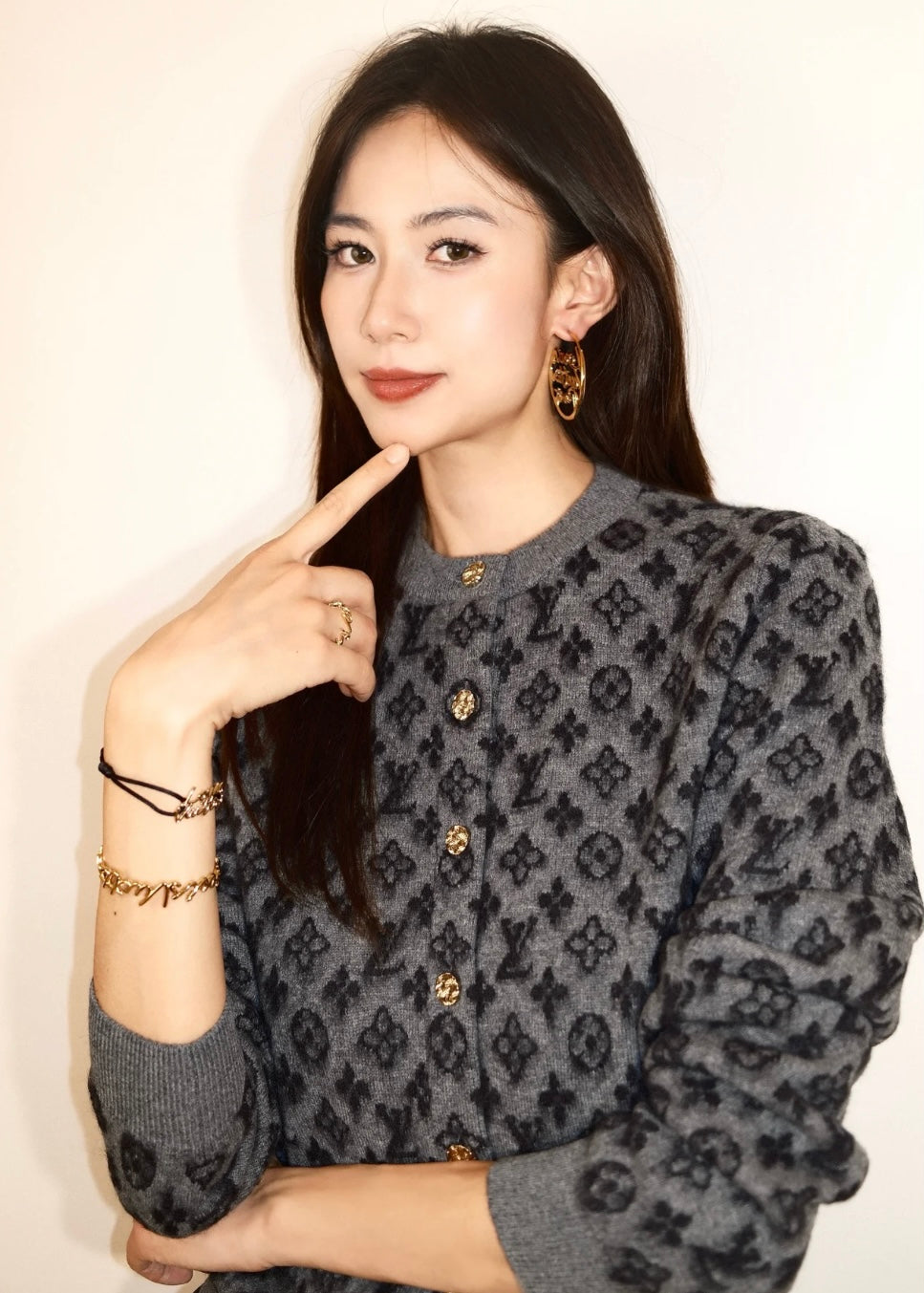 TJ셀러 / 루이비통 기모 가디건