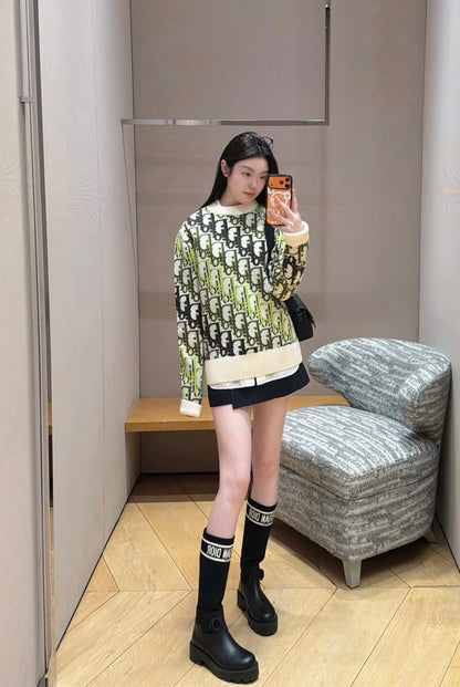 GTR / Dior 라운드 스웨터