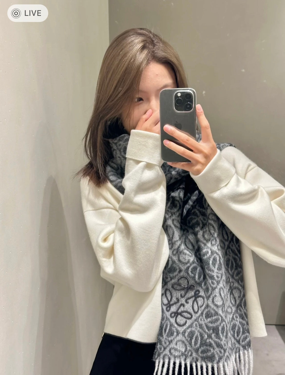 신조 / 로에베 스카프