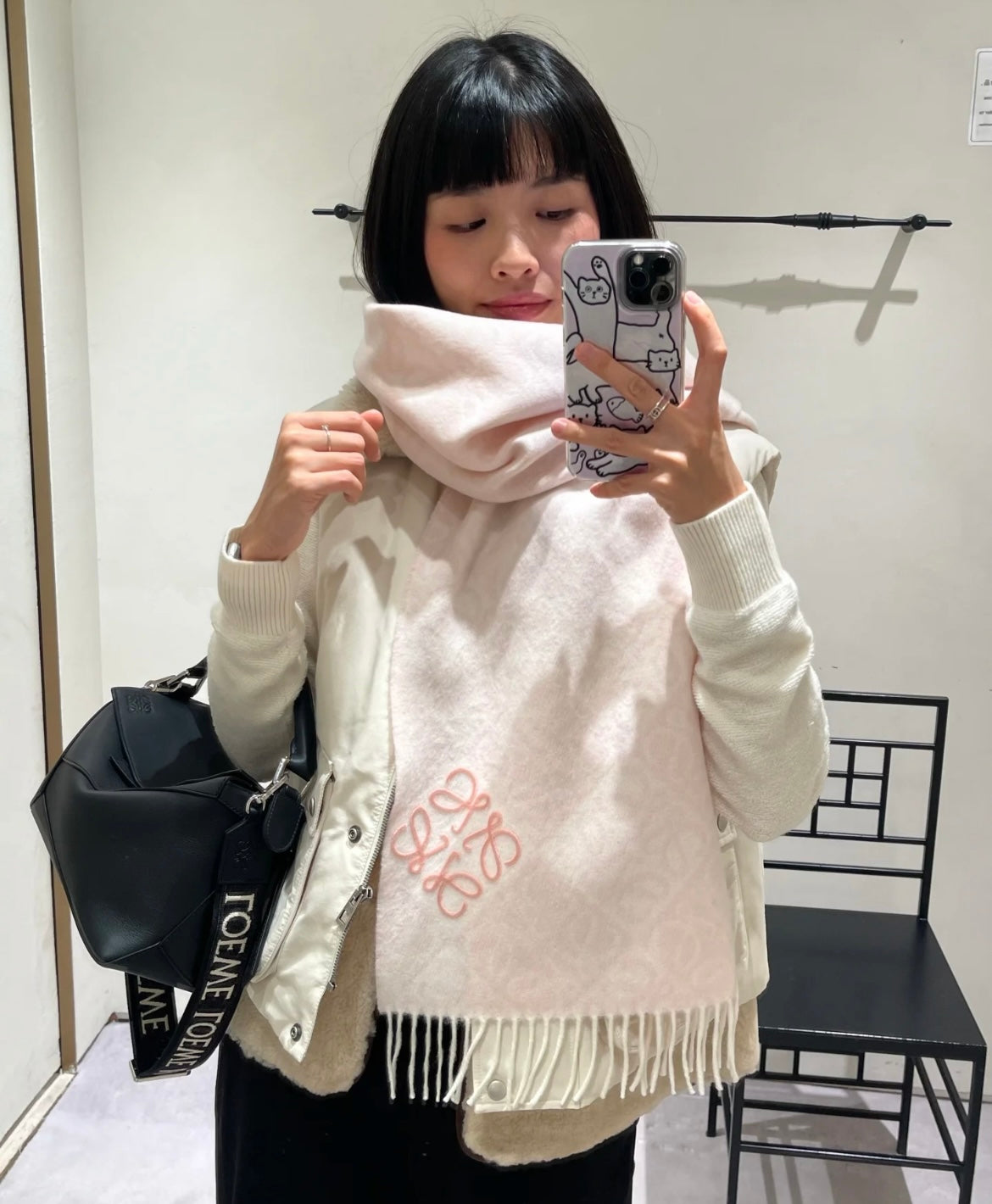 신조 / 로에베 스카프