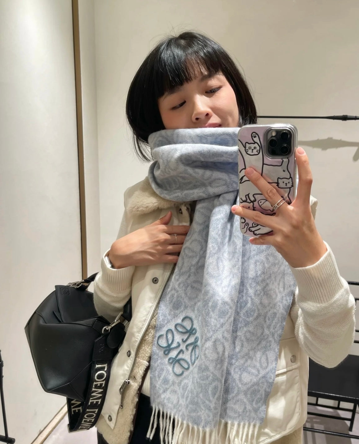 신조 / 로에베 스카프