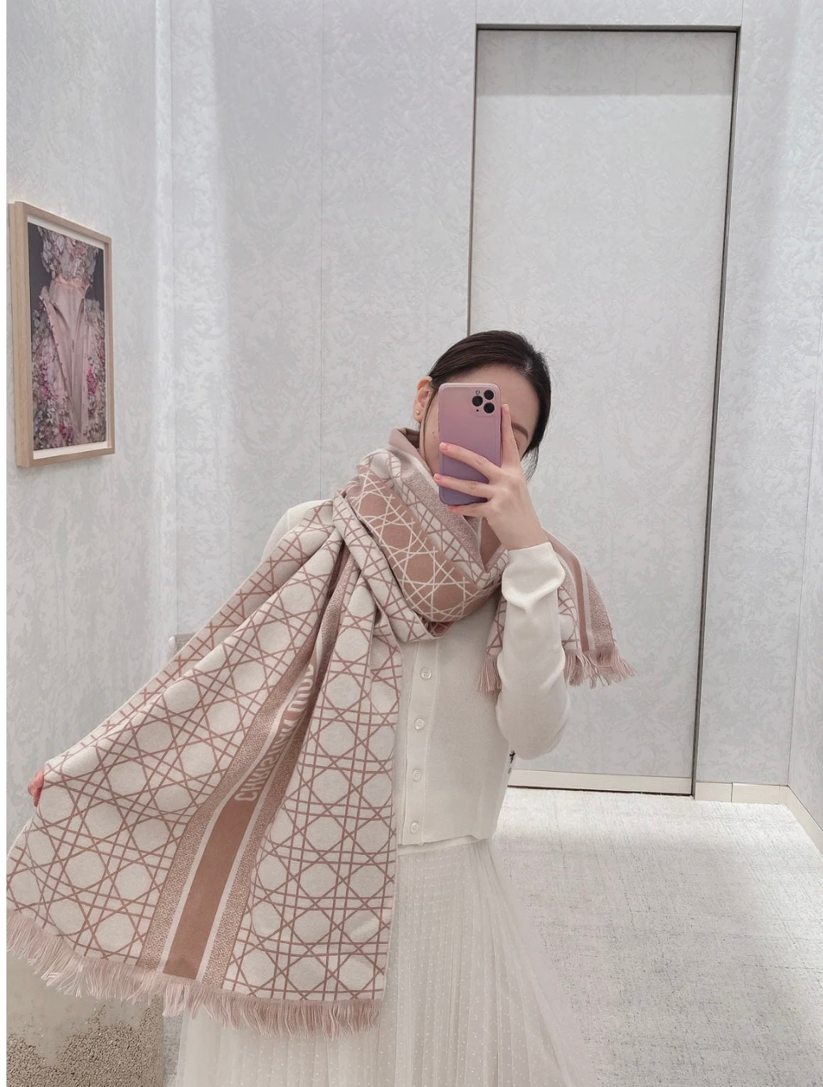 신조 / 디올 스카프