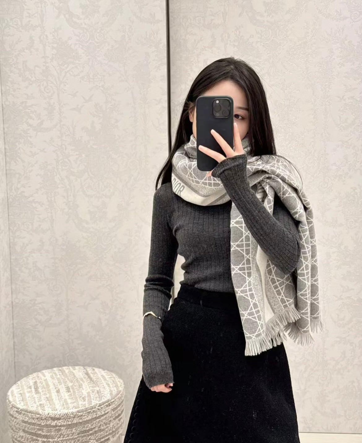 신조 / 디올 스카프