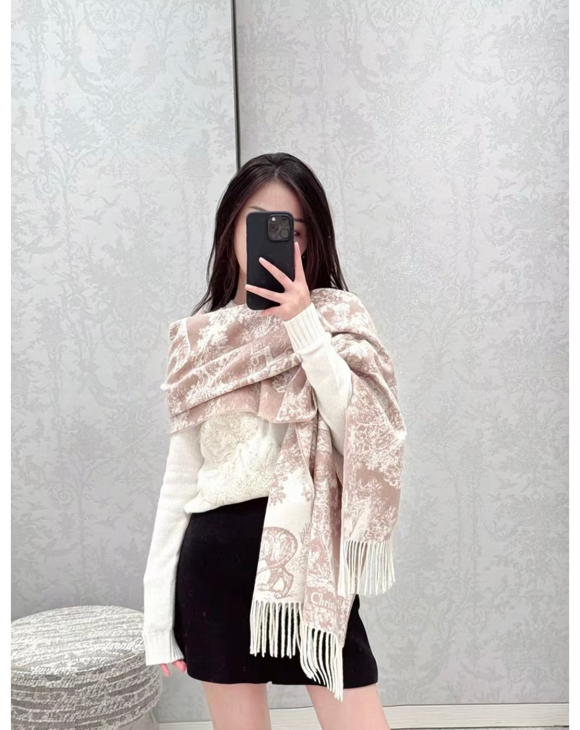 신조 / 디올 스카프